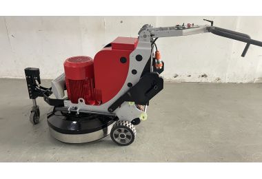 RONLON RS780-3 Concrete Floor Grinder+RV4000 vacuum cleaner, Working In Mexico