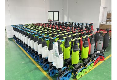 Mini Floor Scrubbers are Ready for Shipment to Norway