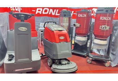 RONLON Showcases Innovative Floor Scrubbers and Industrial Vacuums at the 2025 Canton Fair