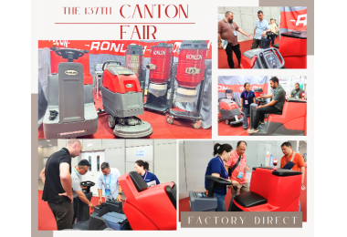 RONLON Shines at the 137th Canton Fair: Cleaning Equipment Draws Attention