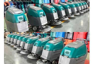 The Third Batch of Floor Scrubbers is Ready for Shipment.