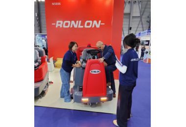 RONLON Showcases Professional Cleaning Solutions on the Second Day of Interclean