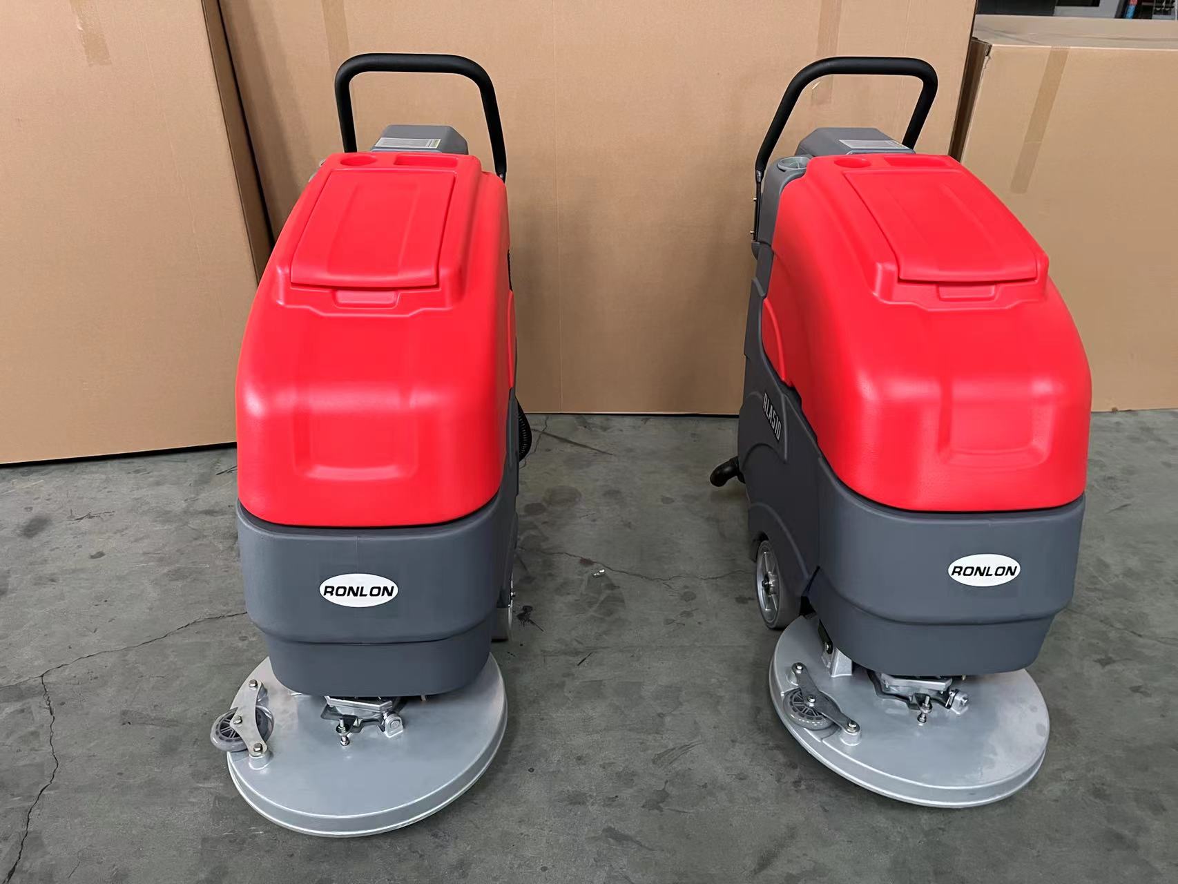 hand push floor scrubber