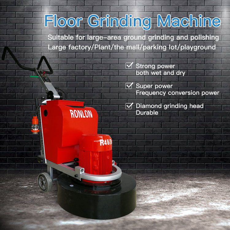 concrete marble floor polishing machine