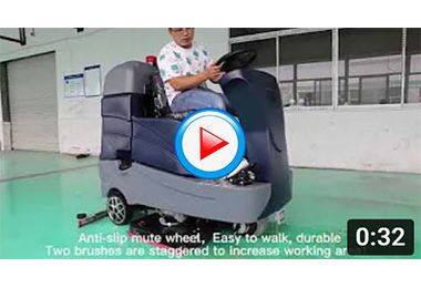 RLA860 Riding Floor Scrubber!